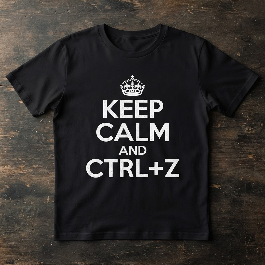 Keep Calm and Ctrl+Z